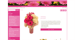 Desktop Screenshot of cabincreationsnd.com